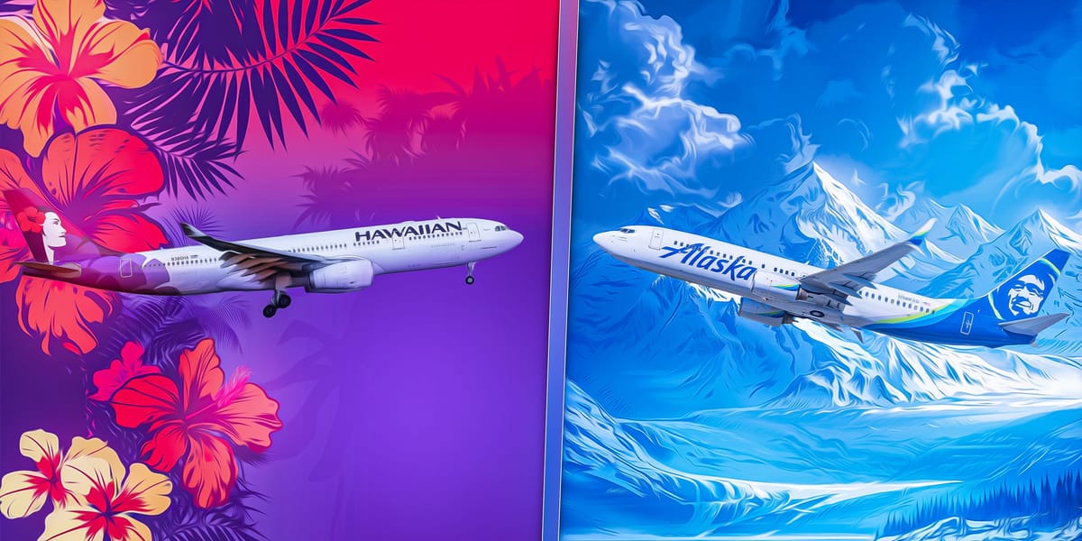 OHANA: Hawaiian & Alaska Airlines Merge Forces